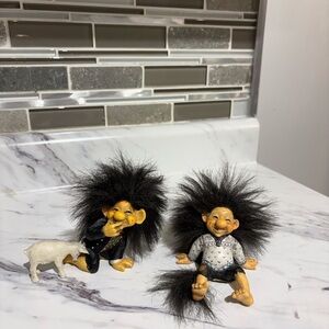 Vintage Candy Designs Norway Trolls set of 2